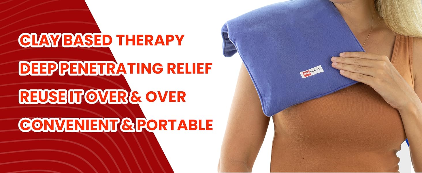 Reusable Hot and Cold Pack for therapeutic pain relief