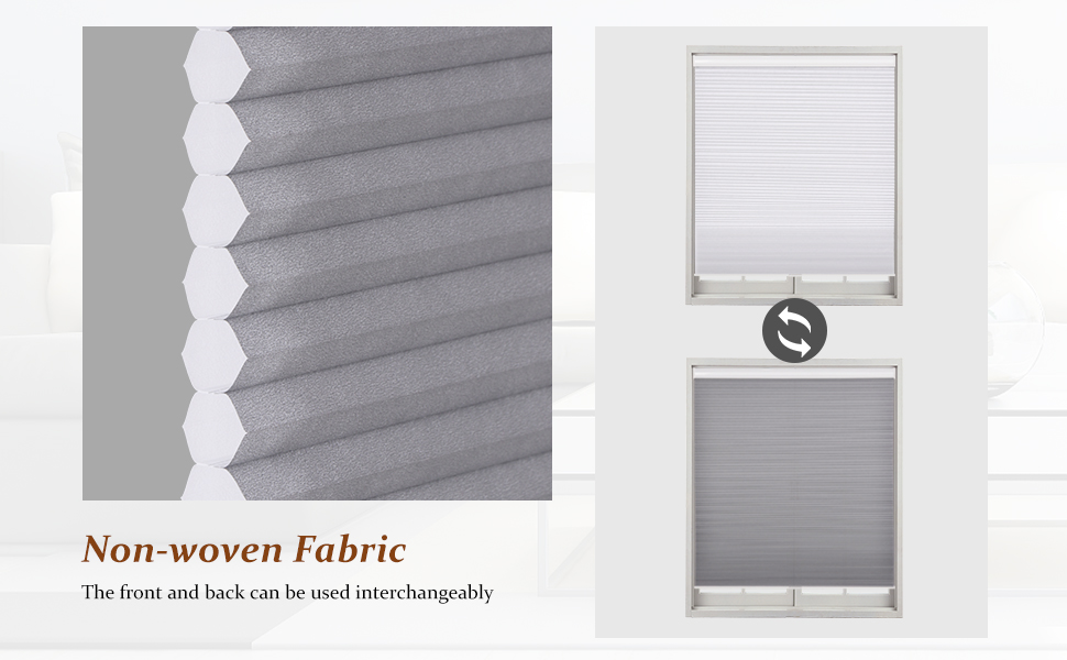 KCO Cordless Cellular Blinds Light Filtering Window Shades and Blinds