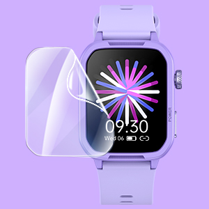 kids watch with screen protector