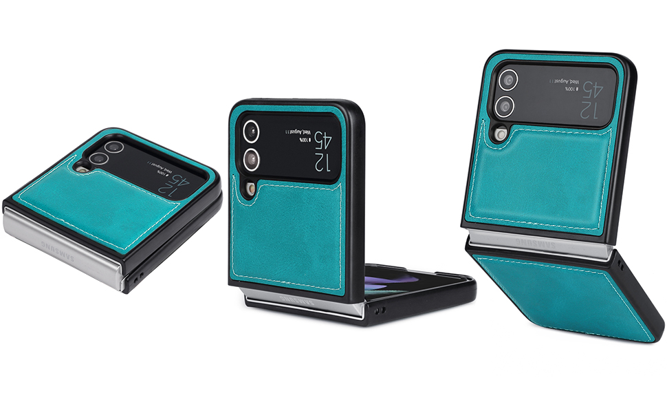 DKDKSIP Samsung Galaxy Z Flip 4 5G Wallet Case (2022