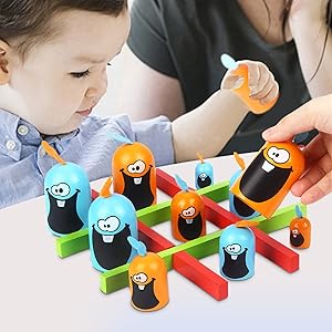 Amazon.co.jp: 知育玩具 立体〇×ゲーム ゲーム ボードゲーム