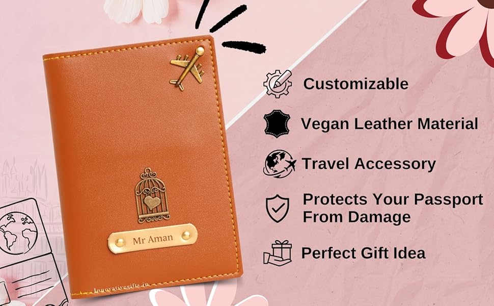 custom passport cover