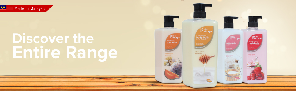 Skin Cottage Moisturising Body Bath Honey & Milk