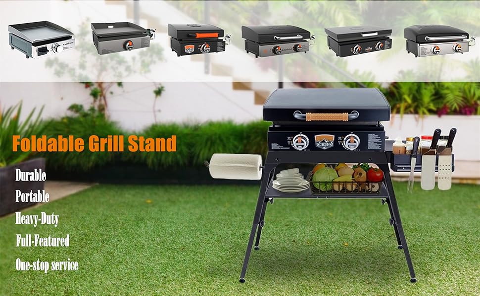 Grill Stand for Blackstone 22 Inch,17 Inch Tabletop