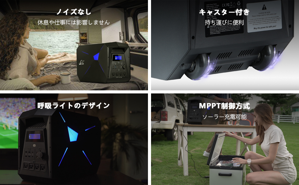 Amazon.co.jp: LEOCH LC-9820 Portable Power Supply, 2,000 W