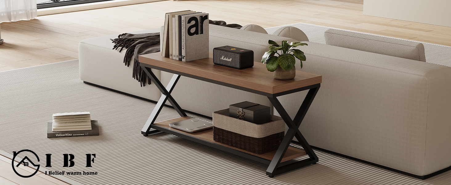 BENCH BEHIND SOFA