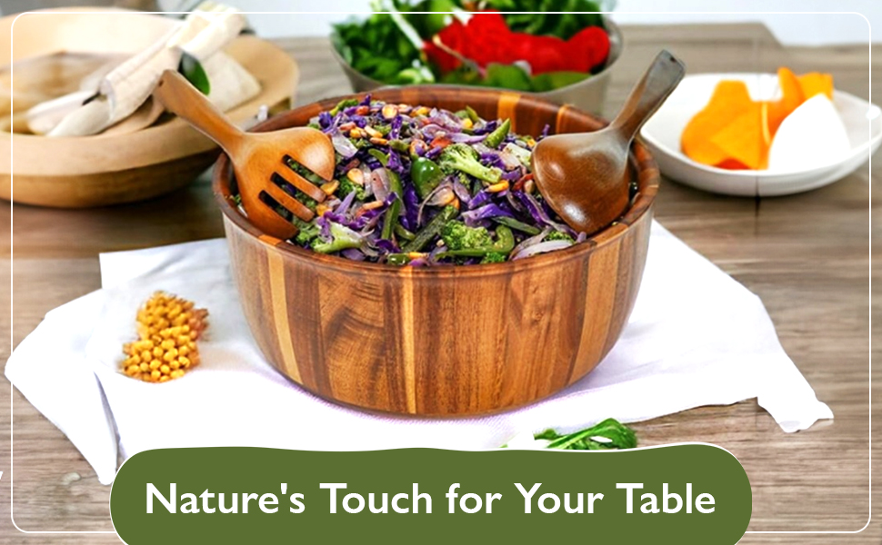 Wooden Salad Bowl