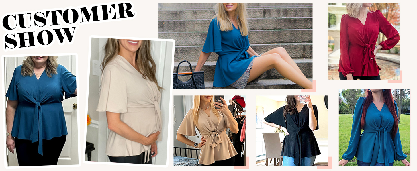 Plus Size Flowy Shirts