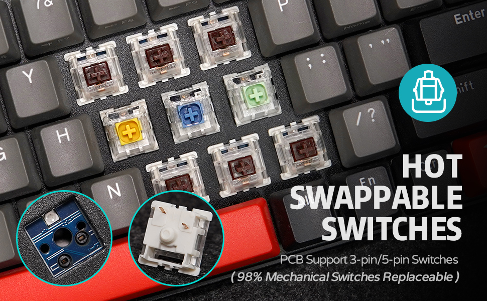 Wireless Mechanical Keyboard