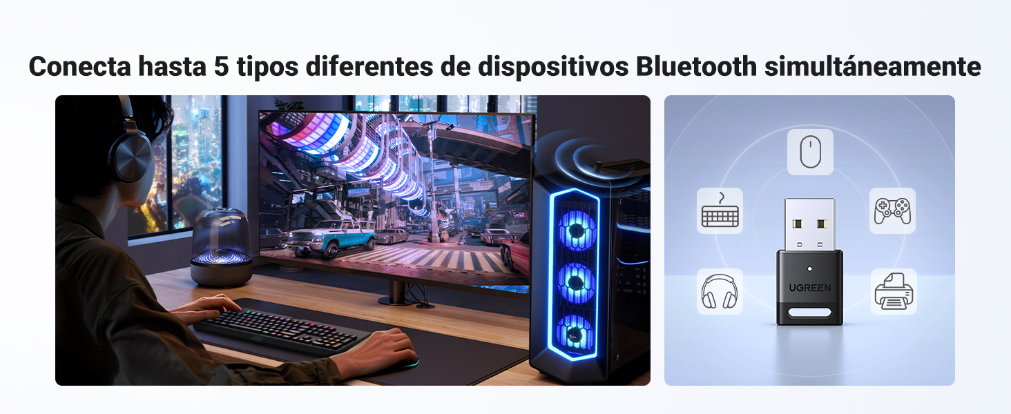 Adaptador Bluetooth USB