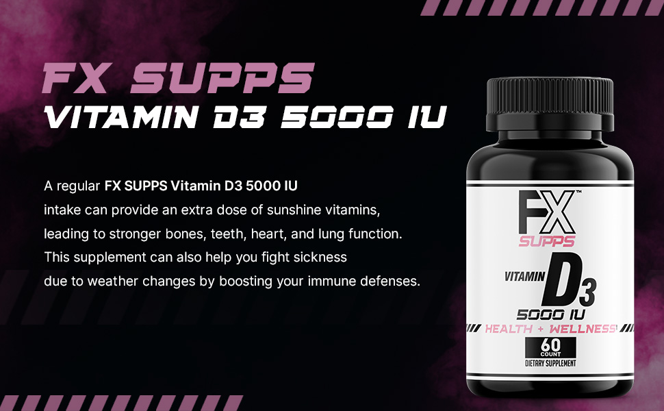 Vitamin D3 5,000 IU 1 Pack