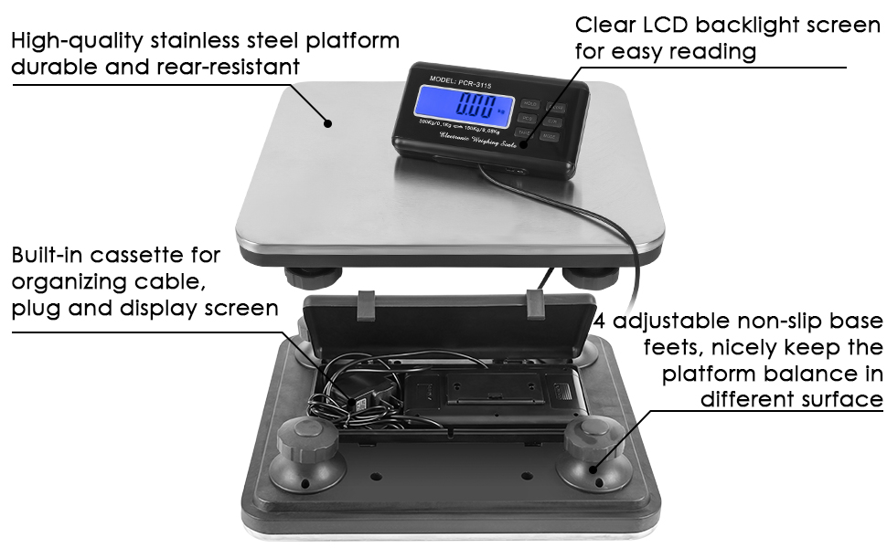 LCD Digital Postal Scale