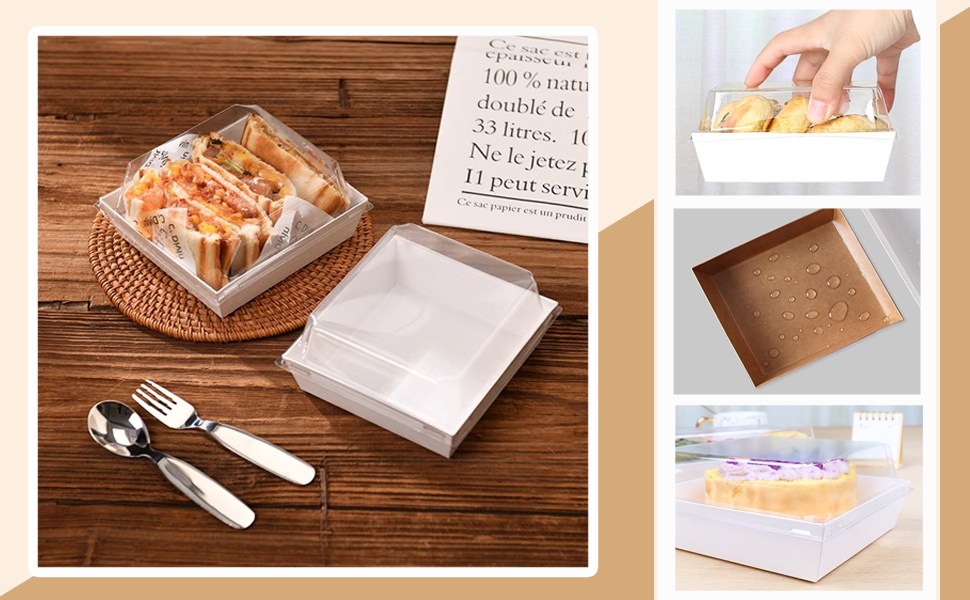 charcuterie boxes with clear lids