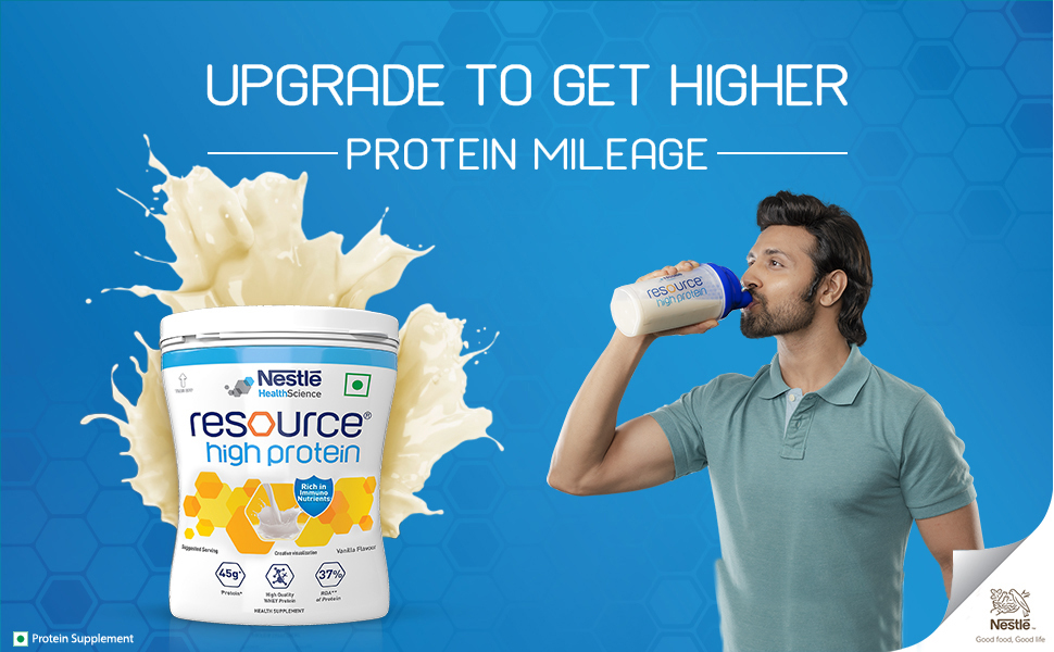 RESOURCE Nestlé High Protein 400 g Amazon.in Health & Personal Care