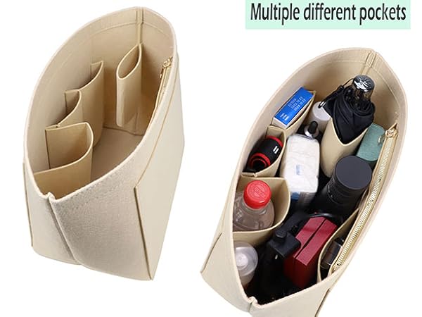 Taka@◎Handmade L字型ポーチ❣️2点セット◎ Amazon.com: Lckaey Purse Organizer Insert for longchamp