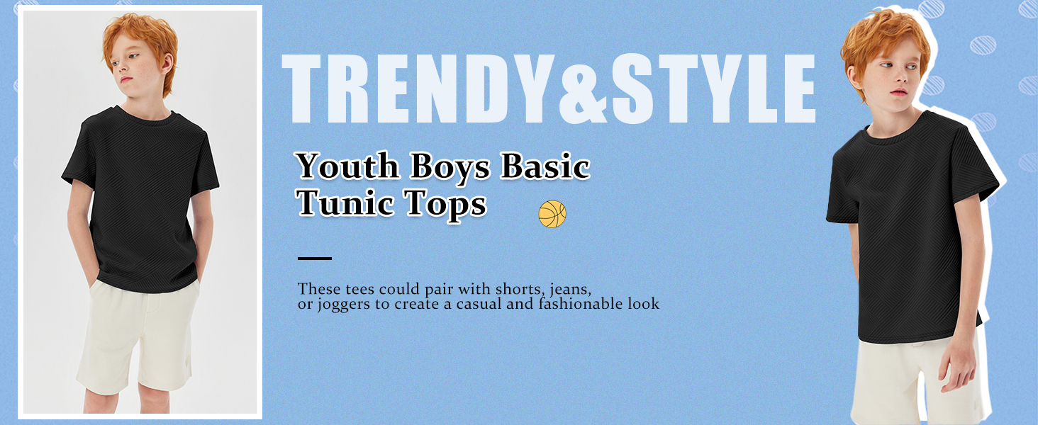 Youth Boys Trendy Tops