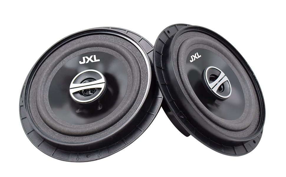 JXL 1690 R Three Way 6.5 Inches Coaxial High Bass Speaker for Car with