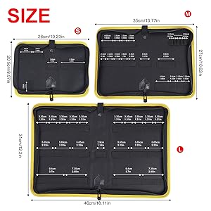 Andux Portable Tool Bag Tool Kits Organizer Storage Pouch