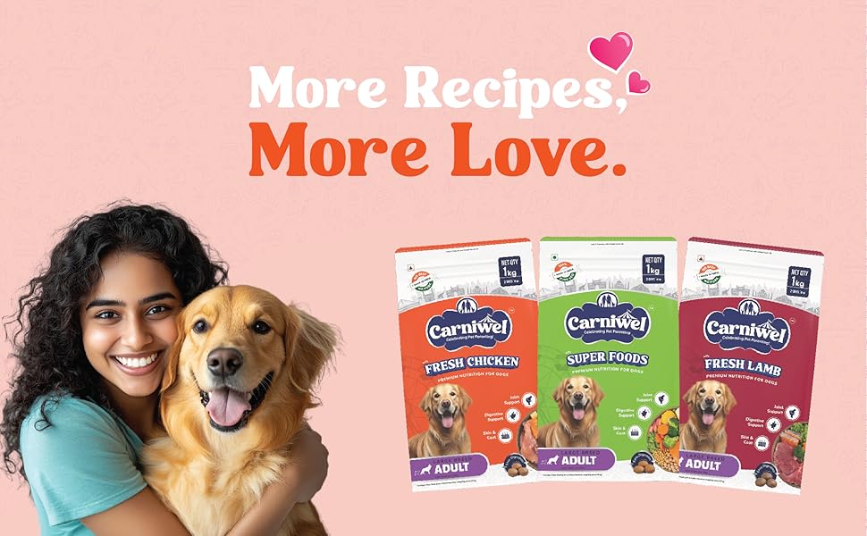 Carniwel, Carniwell, Dog Food, Dry Dog Food, Adult dog food, Puppy Food, Pet food, Growel Pet food