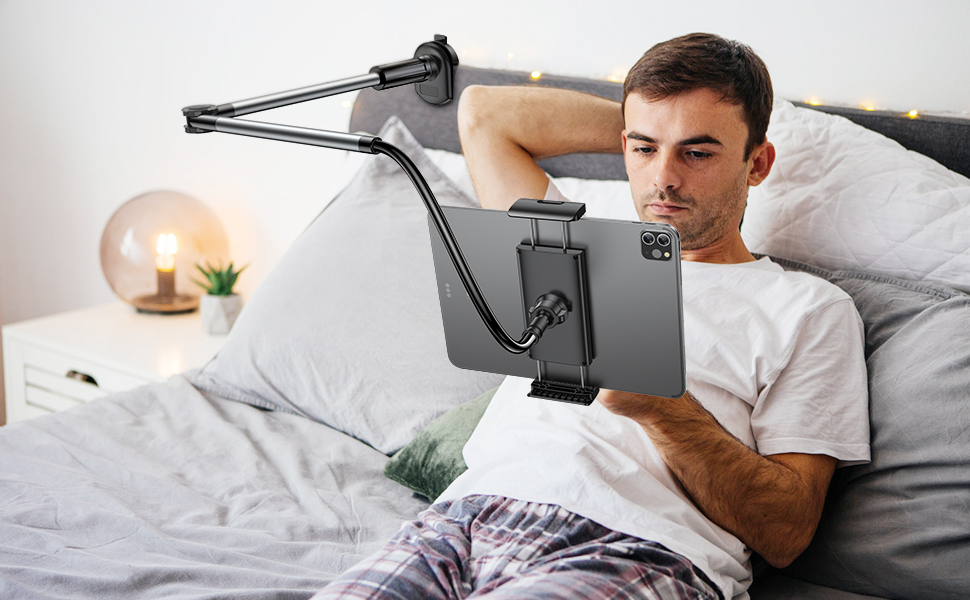 gooseneck phone holder for bed