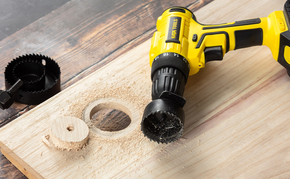 wood hole saw kit for wood