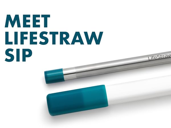 Lifestraw Sip Water Filter Straw Reusable Straw