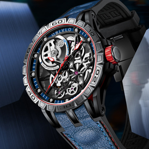 Advanced black technology mechanical watch