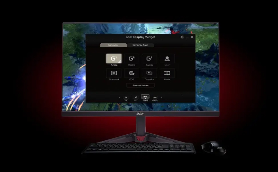 Acer Nitro VG270UF3bmiipxゲーミングモニター Amazon.co.jp: Acer 27インチ WQHD 10億7000万色 IPS 非光沢