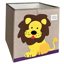 Animal Toy Basket No Lid