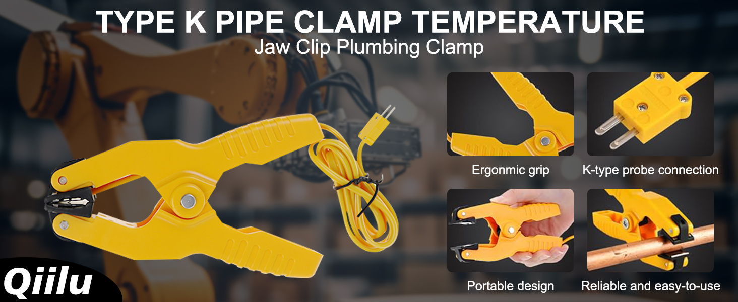fieldpiece tc24 pipe clamp thermocouple