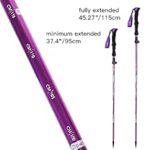 hiking poles collapsible lightweight