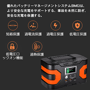 ポータブル電源 大容量 小型発電機 45000mAh/166Wh 楽天市場】FlashFish ポータブル電源 大容量 45000mAh/166Wh AC