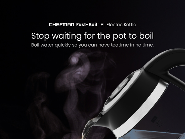 Stop waiting for the pot to boil