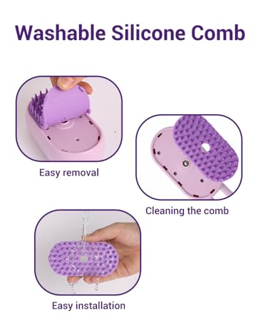 Washable Pet Steam Brush