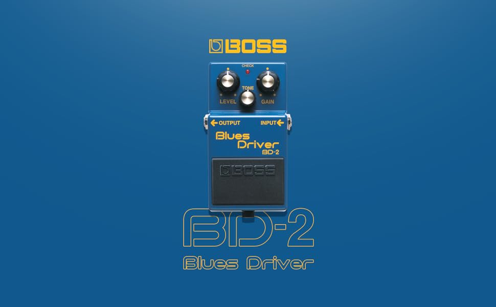 【BOSS】Blues Driver BD-2 Kostka BOSS BD-2 Classic Blues Driver | Aksamitne i