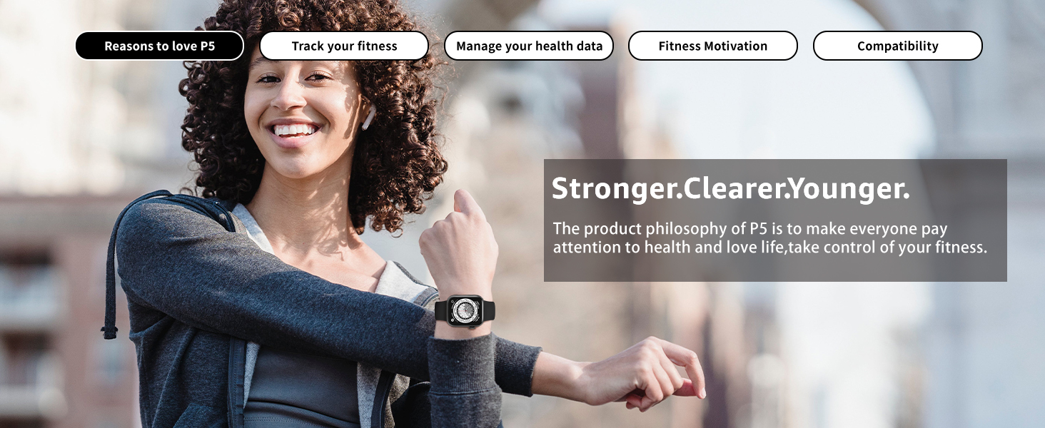 smart watch for men women