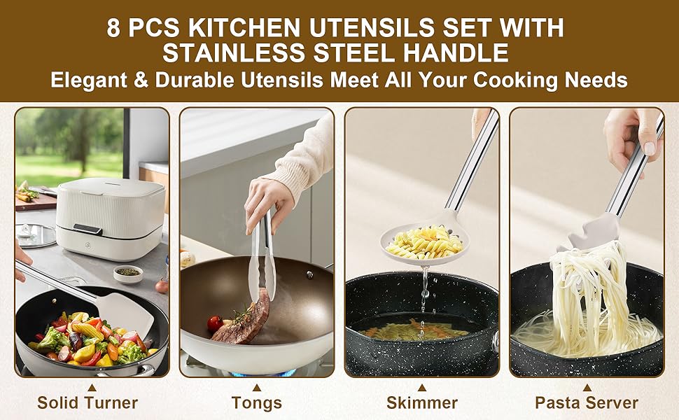 silicone cooking utensils