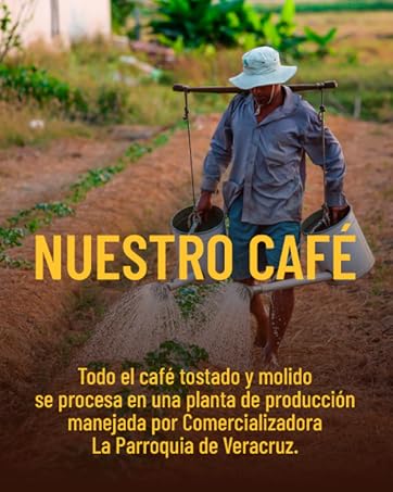 Café de La Parroquia de Veracruz Bolsa de Café en grano molido 