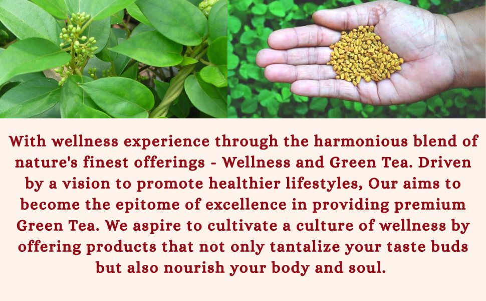 wellness and green tea