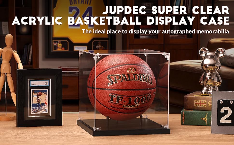 basketball display case clear