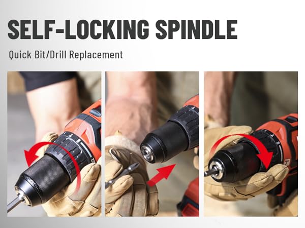 cordless power hammer drill impact drill for brick wall
