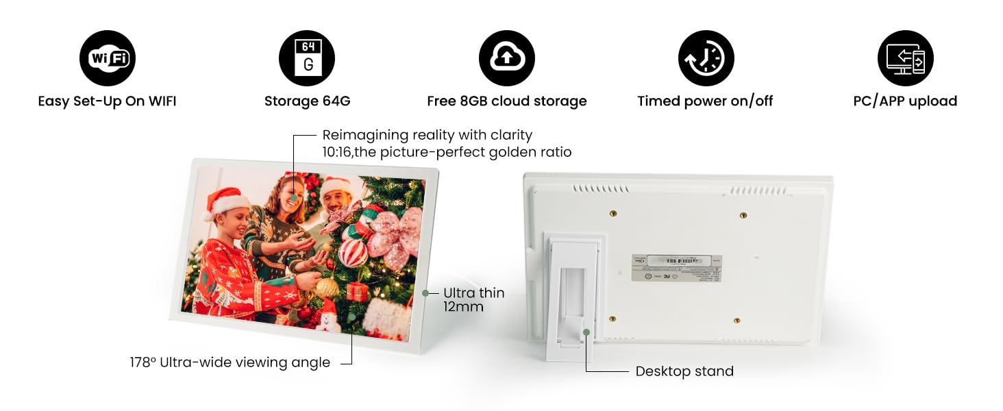 PINTURA Digital Picture Frame