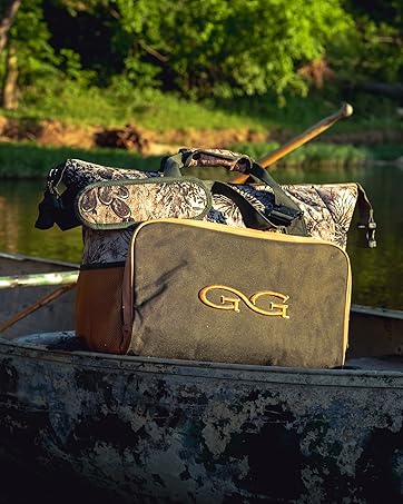 boat with GameGuard cooler bag for fishing and hunting
