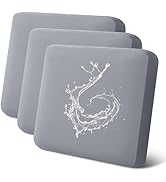 smiry Waterproof Couch Cushion Covers, Stretch Replacement Sofa Cushion Covers, Soft Seat Cover E...