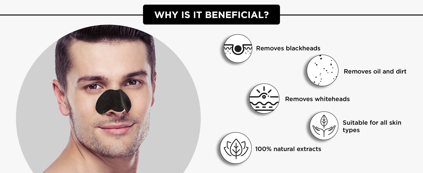 whitehead blackhead remover nose strip men women face skin pores dirt skin cleanser charcoal 