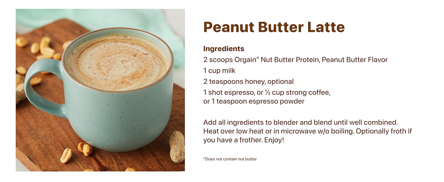 Peanut Butter Latte