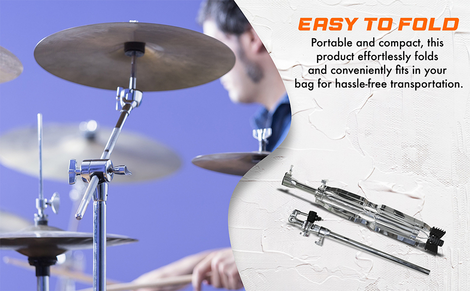 Softline Pro SPCSH DoubleBraced Cymbal Boom Stand Height Adjustment