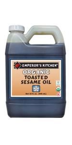 Emperors Kitchen Organic Toasted Sesame Oil