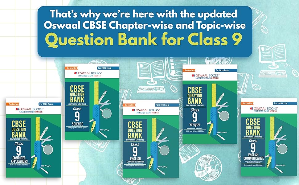 Oswaal CBSE Question Bank Class 9 Mathematics For 2026 Exam : Oswaal ...