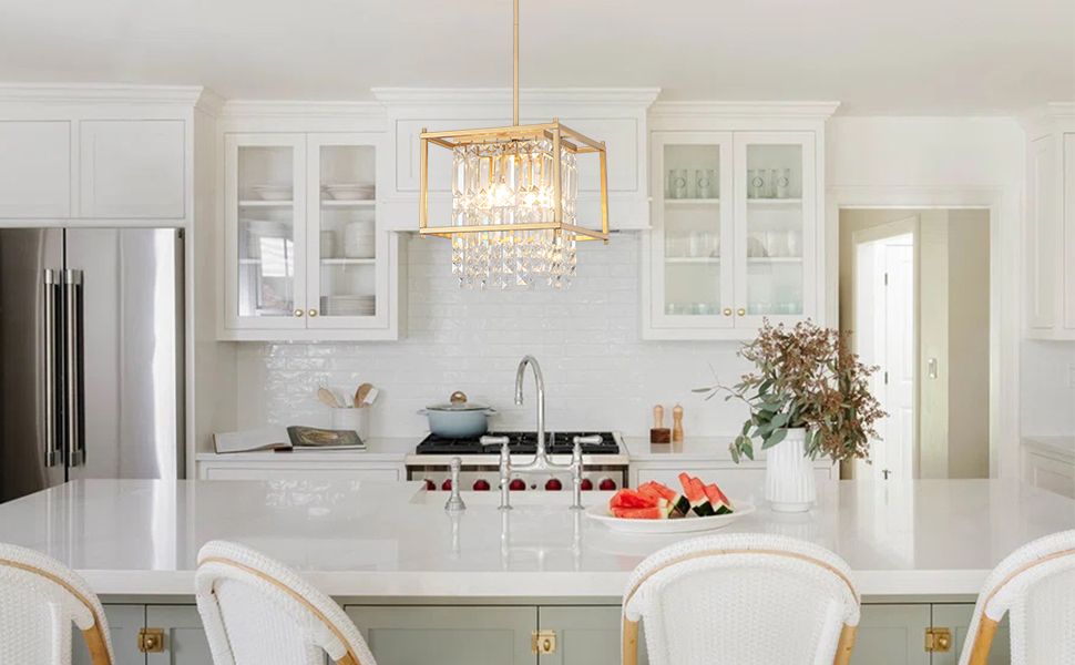 gold crystal chandelier